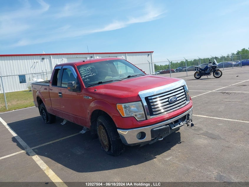 2010 Ford F150 Super Cab VIN: 1FTFX1EV0AFA19775 Lot: 12027504