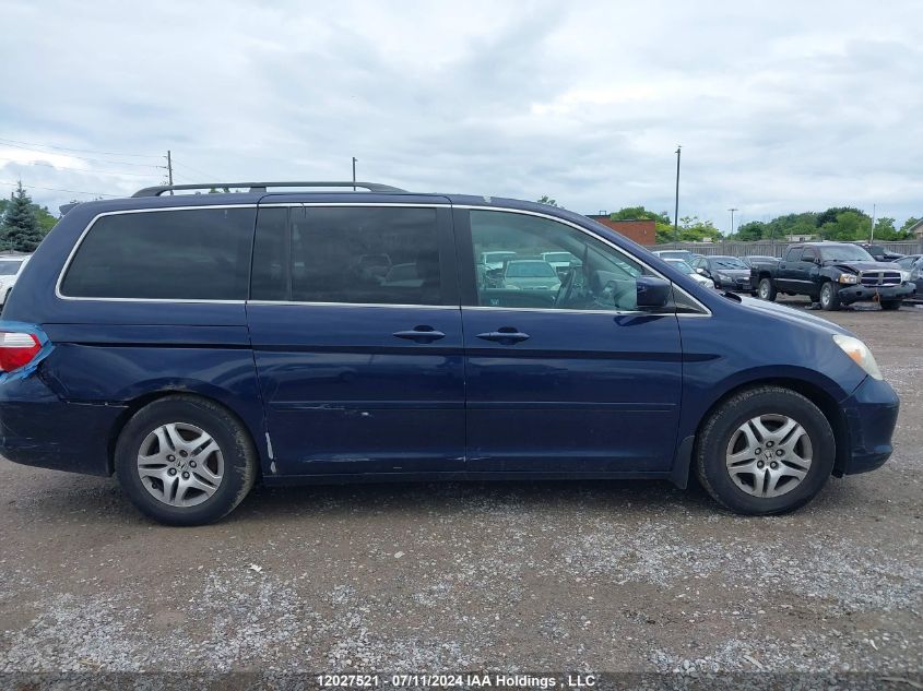 2006 Honda Odyssey Exl VIN: 5FNRL38696B507871 Lot: 12027521