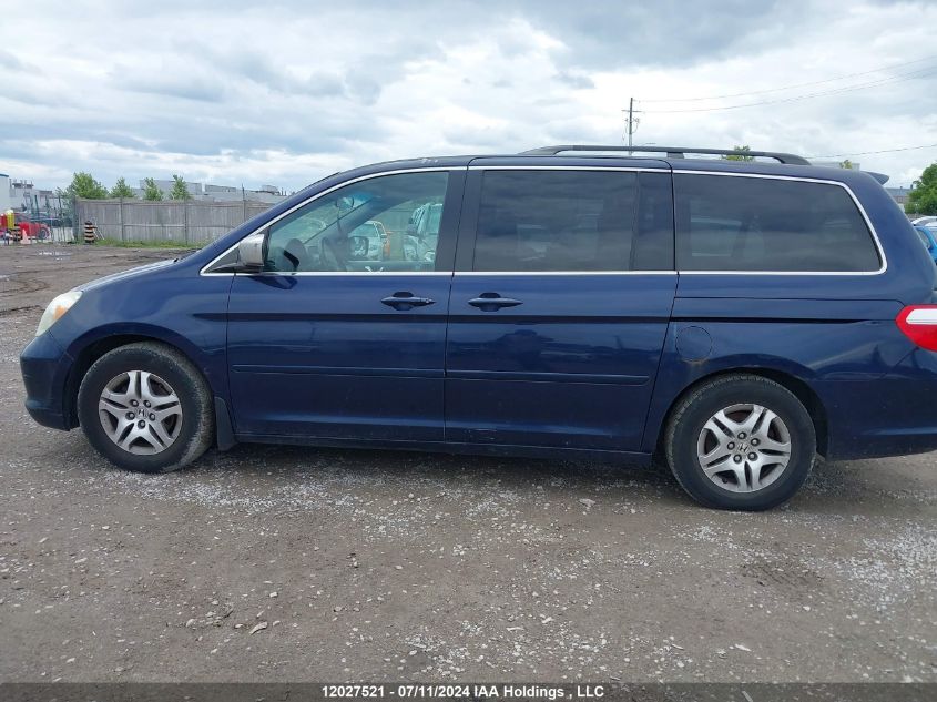 2006 Honda Odyssey Exl VIN: 5FNRL38696B507871 Lot: 12027521