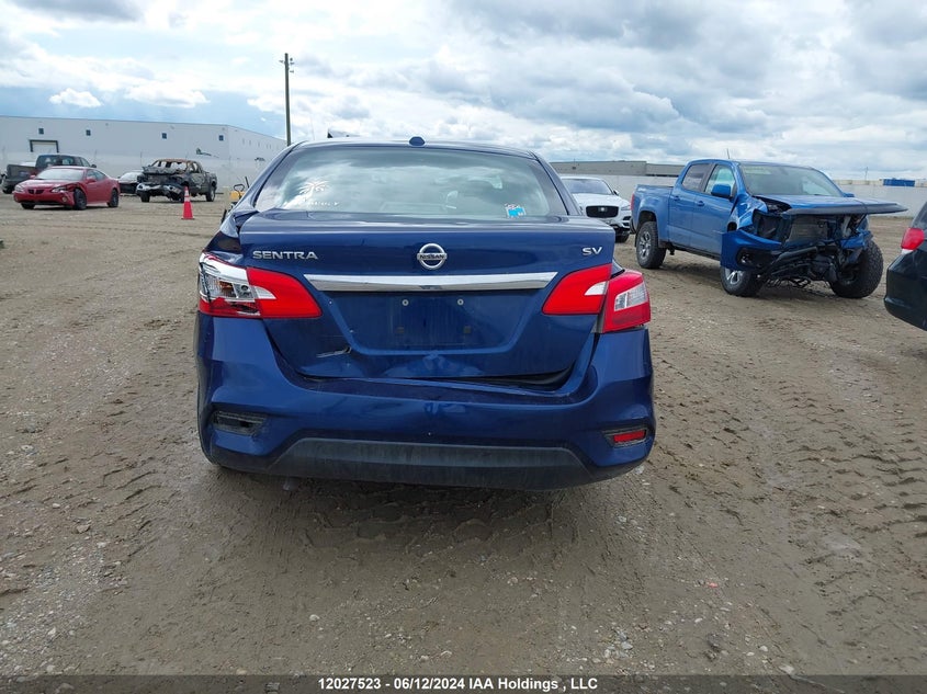 2019 Nissan Sentra VIN: 3N1AB7AP9KY353013 Lot: 12027523