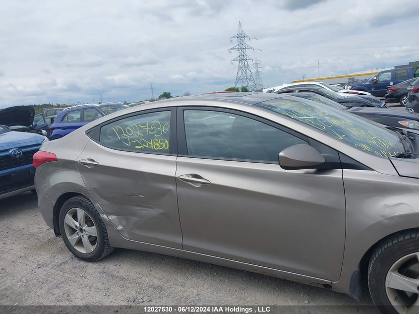2013 Hyundai Elantra Gls/Limited VIN: 5NPDH4AE8DH224850 Lot: 12027530