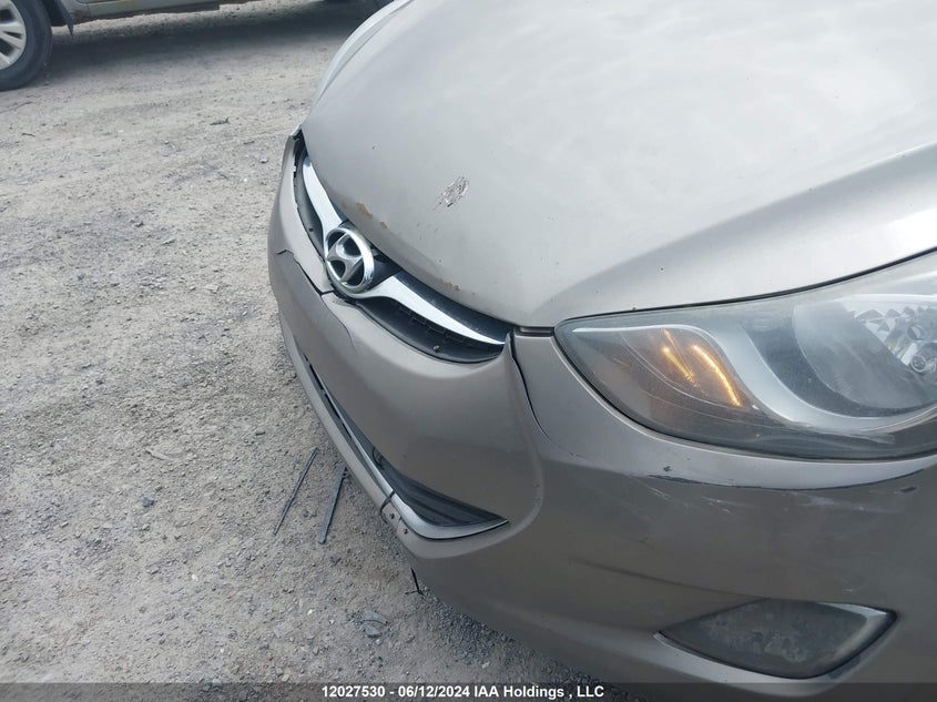 2013 Hyundai Elantra Gls/Limited VIN: 5NPDH4AE8DH224850 Lot: 12027530