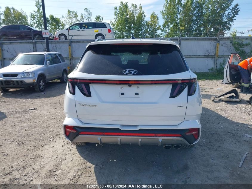 2022 Hyundai Tucson VIN: KM8JCCAE6NU099037 Lot: 12027533