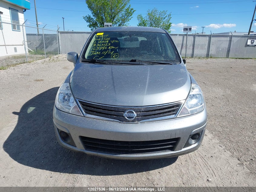 2012 Nissan Versa S/Sl VIN: 3N1BC1CP8CL363123 Lot: 12027536