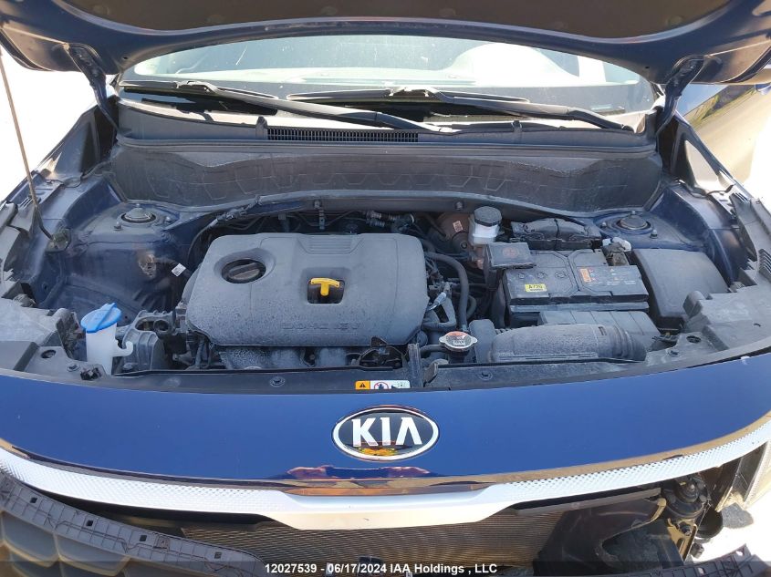 2021 Kia Seltos VIN: KNDEP2AAXM7220554 Lot: 12027539