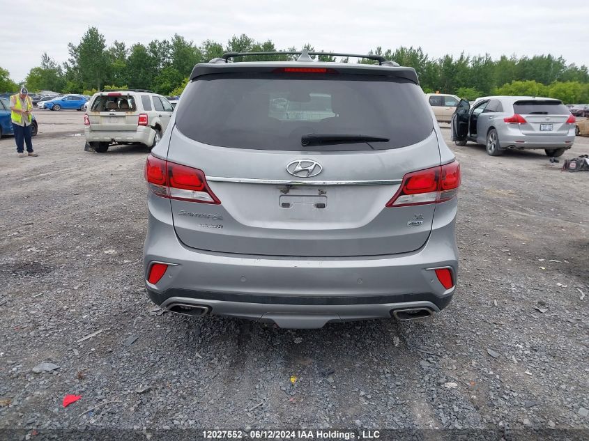 2017 Hyundai Santa Fe Xl Luxury VIN: KM8SNDHF0HU229823 Lot: 12027552