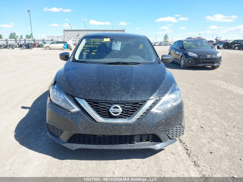 2019 Nissan Sentra VIN: 3N1AB7AP7KY274214 Lot: 12027553