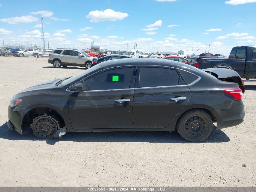 2019 Nissan Sentra VIN: 3N1AB7AP7KY274214 Lot: 12027553