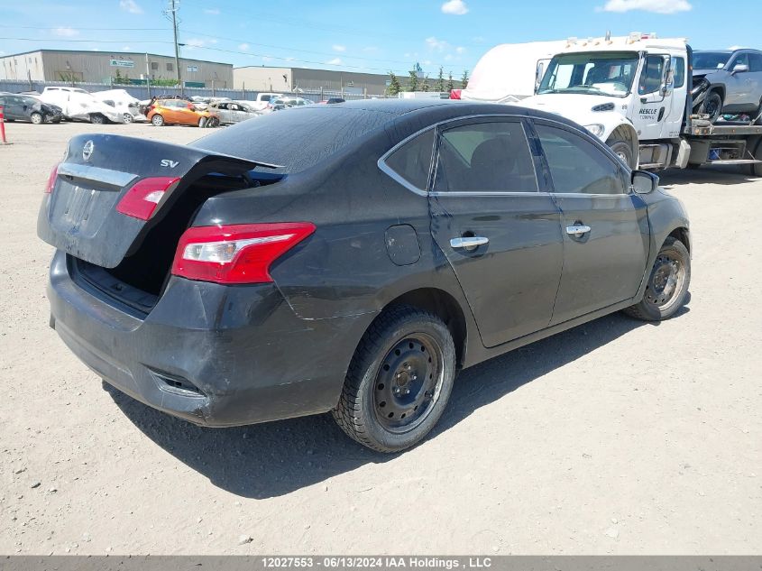 2019 Nissan Sentra VIN: 3N1AB7AP7KY274214 Lot: 12027553