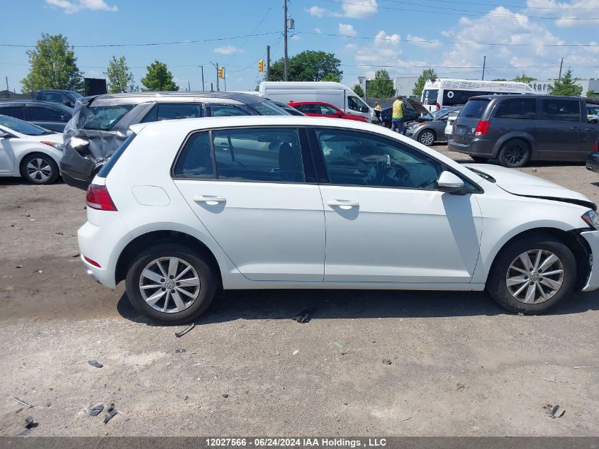 2019 Volkswagen Golf VIN: 3VWG57AU5KM007968 Lot: 12027566