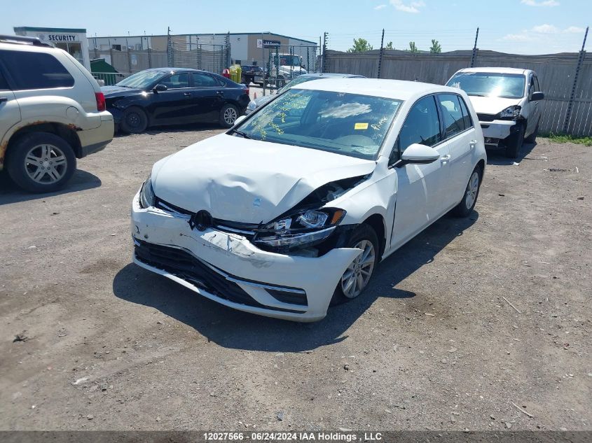 2019 Volkswagen Golf VIN: 3VWG57AU5KM007968 Lot: 12027566