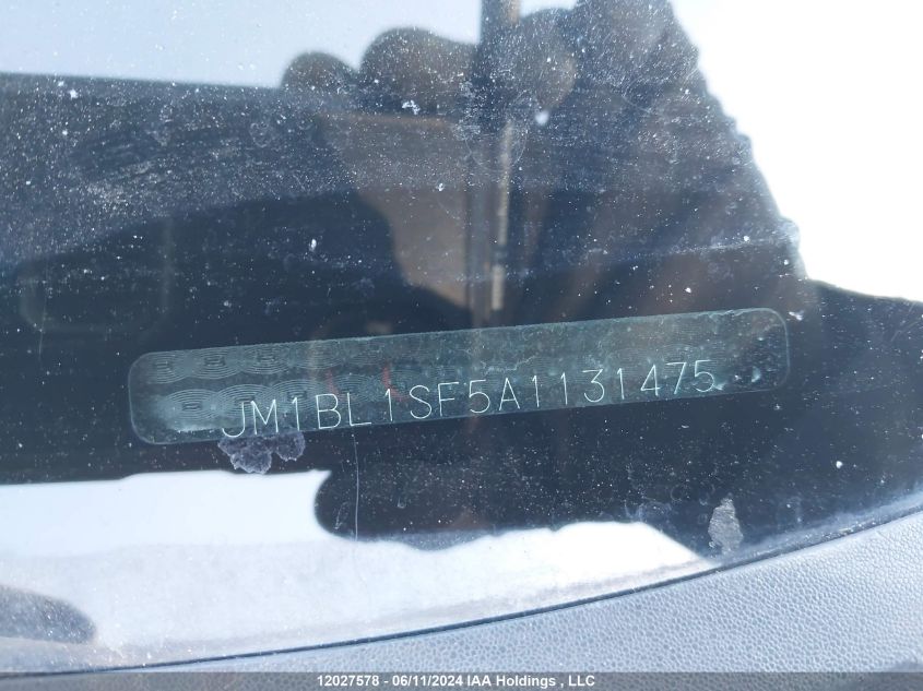 2010 Mazda 3 I VIN: JM1BL1SF5A1131475 Lot: 12027578