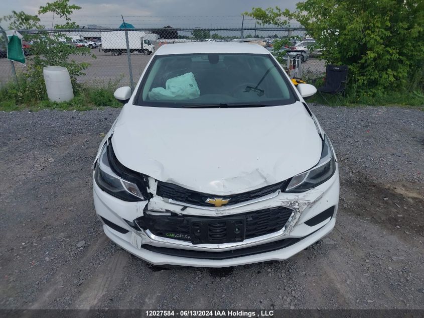 2017 Chevrolet Cruze Lt VIN: 1G1BH5SE0H7246906 Lot: 12027584