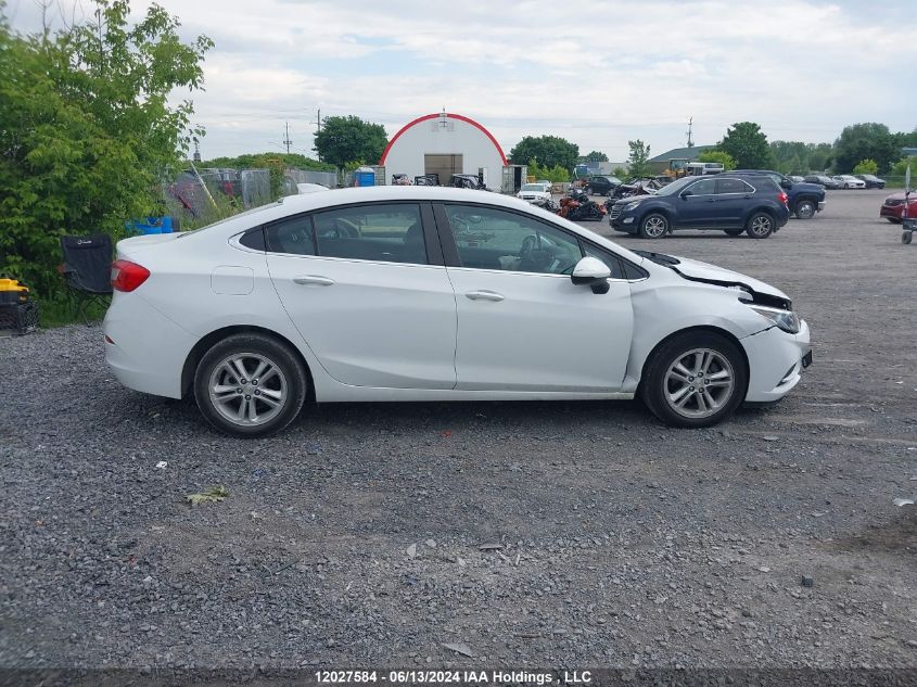 2017 Chevrolet Cruze Lt VIN: 1G1BH5SE0H7246906 Lot: 12027584
