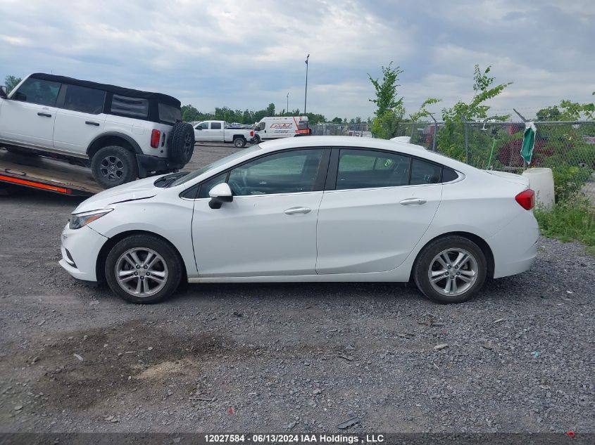 2017 Chevrolet Cruze Lt VIN: 1G1BH5SE0H7246906 Lot: 12027584