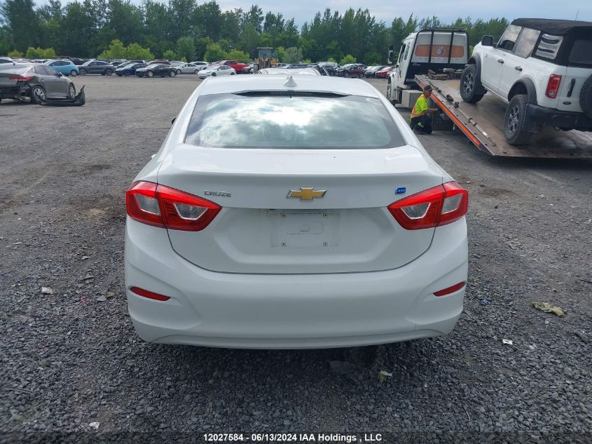 2017 Chevrolet Cruze Lt VIN: 1G1BH5SE0H7246906 Lot: 12027584