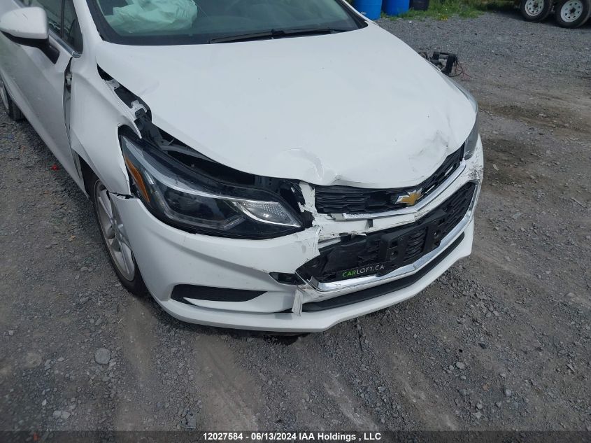 2017 Chevrolet Cruze Lt VIN: 1G1BH5SE0H7246906 Lot: 12027584