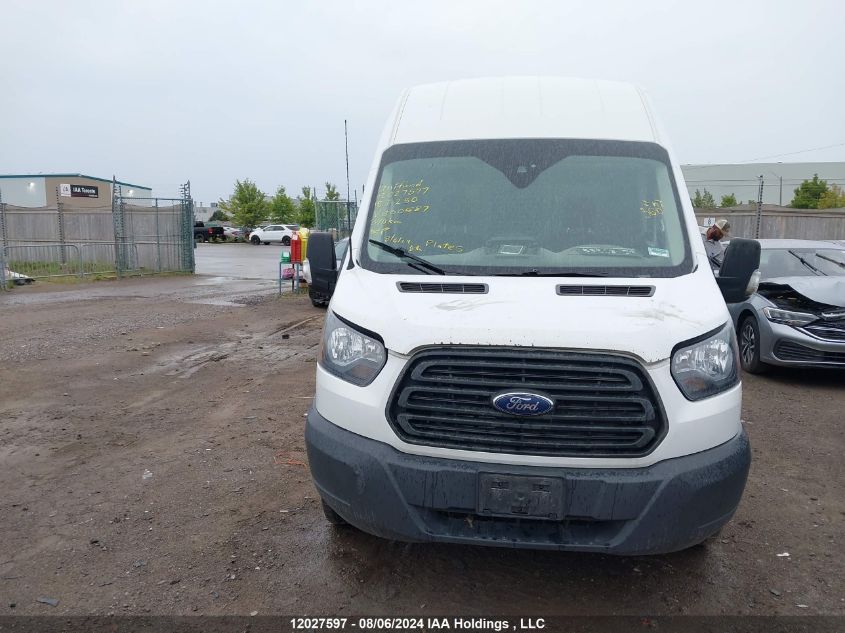 2018 Ford Transit T-250 VIN: 1FTYR3XM0JKB00687 Lot: 12027597