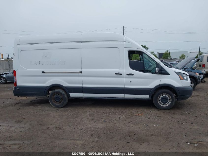 2018 Ford Transit T-250 VIN: 1FTYR3XM0JKB00687 Lot: 12027597