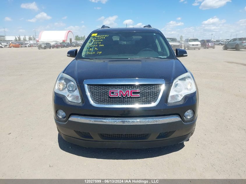 2010 GMC Acadia VIN: 1GKLRLED1AJ157231 Lot: 12027599