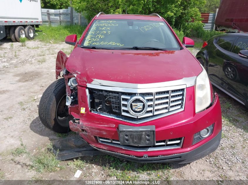 2013 Cadillac Srx VIN: 3GYFNHE37DS557753 Lot: 12027600