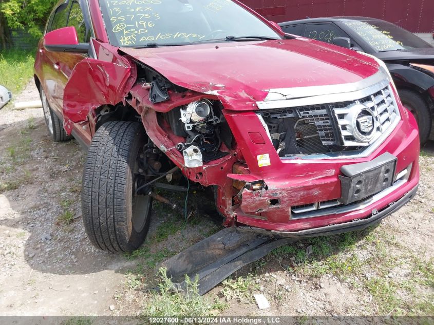 2013 Cadillac Srx VIN: 3GYFNHE37DS557753 Lot: 12027600