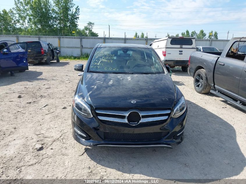 2019 Mercedes-Benz B-Class VIN: WDDMH4GB2KJ511169 Lot: 12027602