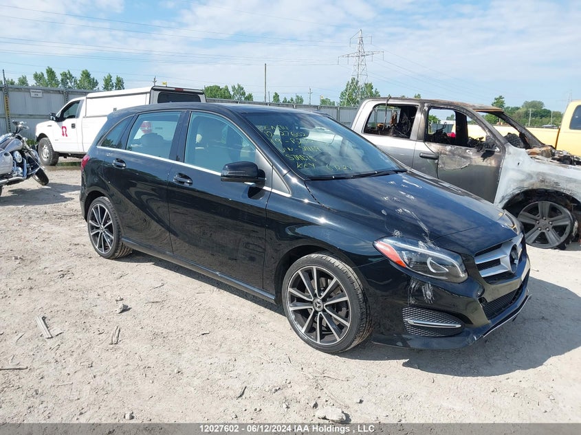 2019 Mercedes-Benz B-Class VIN: WDDMH4GB2KJ511169 Lot: 12027602