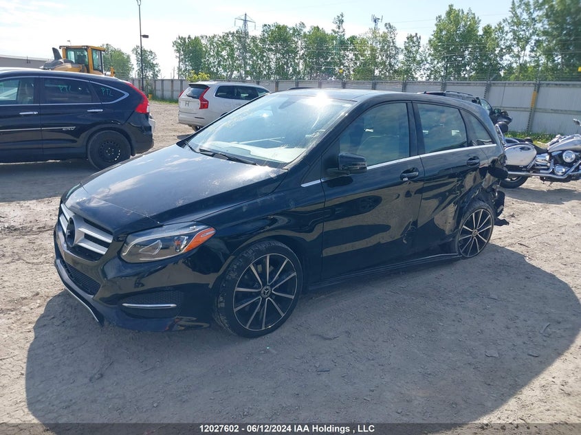 2019 Mercedes-Benz B-Class VIN: WDDMH4GB2KJ511169 Lot: 12027602