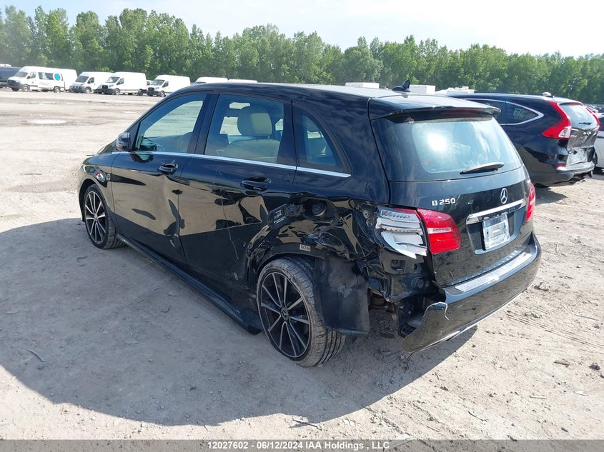 2019 Mercedes-Benz B-Class VIN: WDDMH4GB2KJ511169 Lot: 12027602