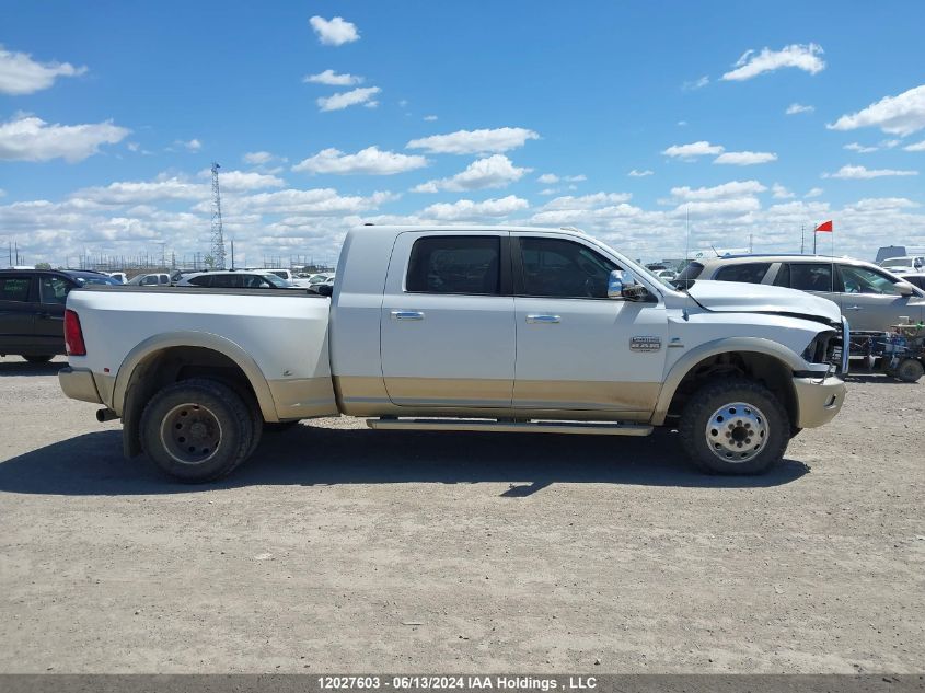 2011 Ram Ram 3500 Laramie Longhorn VIN: 3D73Y4HLXBG617812 Lot: 12027603