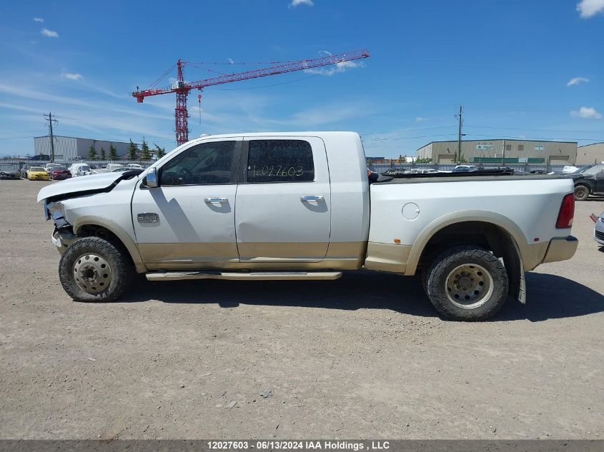 2011 Ram Ram 3500 Laramie Longhorn VIN: 3D73Y4HLXBG617812 Lot: 12027603