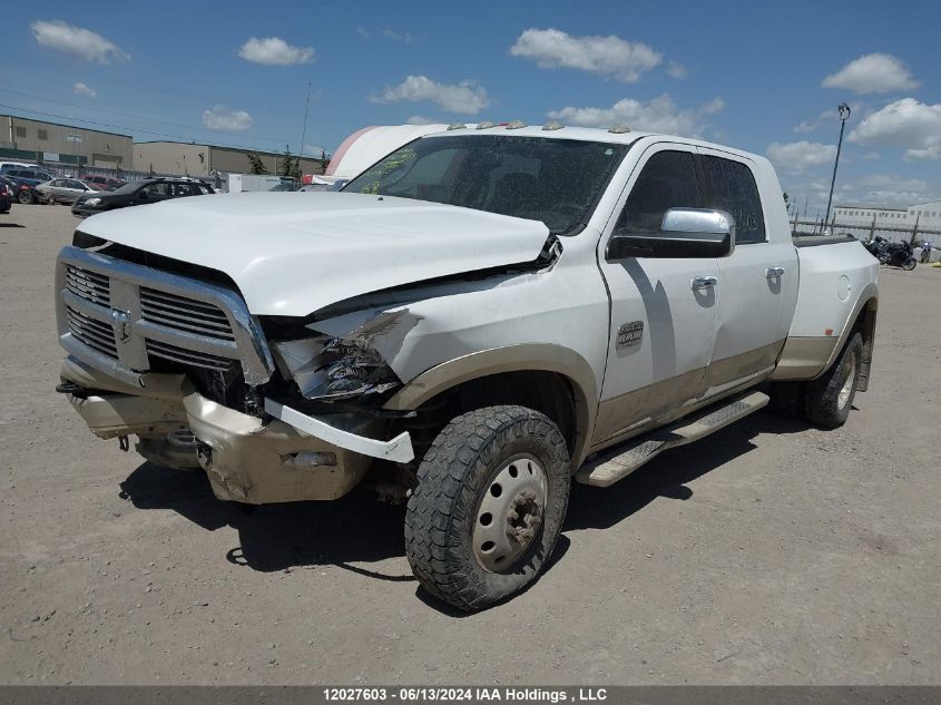 2011 Ram Ram 3500 Laramie Longhorn VIN: 3D73Y4HLXBG617812 Lot: 12027603