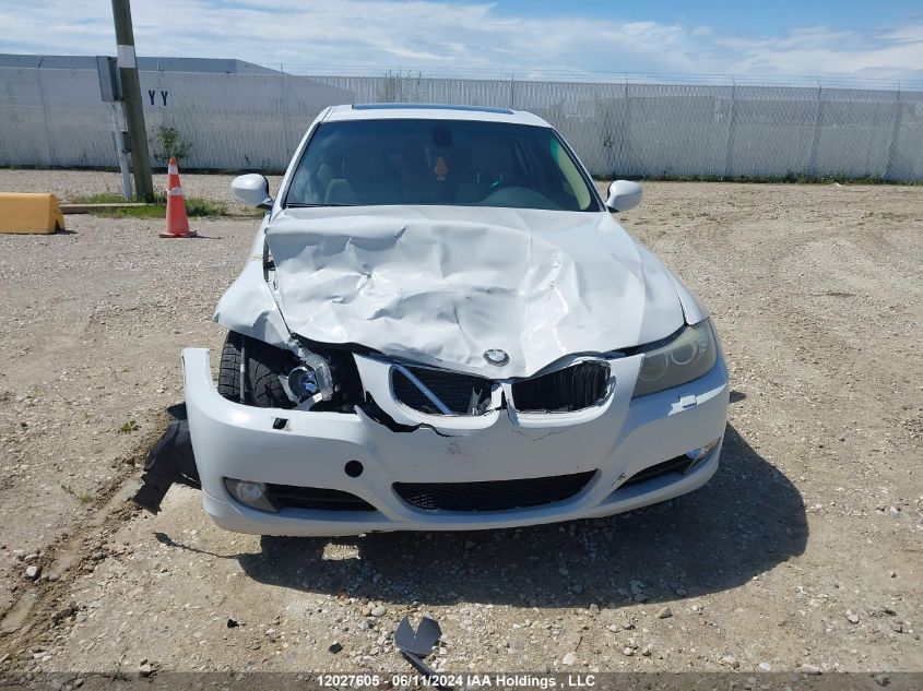 2011 BMW 3 Series VIN: WBAPK7C55BA970994 Lot: 12027605