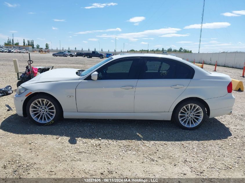 2011 BMW 3 Series VIN: WBAPK7C55BA970994 Lot: 12027605