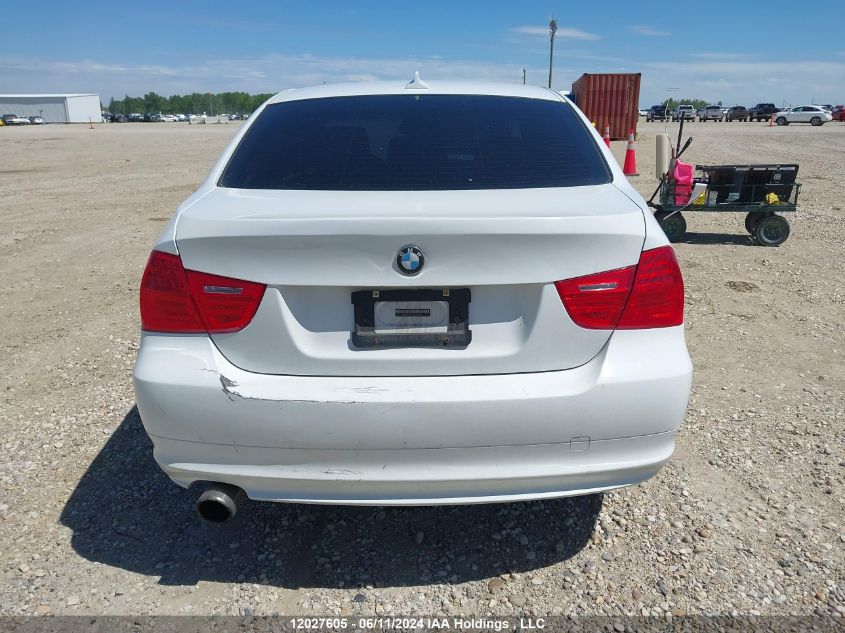 2011 BMW 3 Series VIN: WBAPK7C55BA970994 Lot: 12027605
