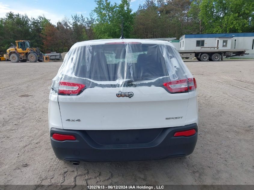 2015 Jeep Cherokee Sport VIN: 1C4PJMAB3FW630023 Lot: 12027613