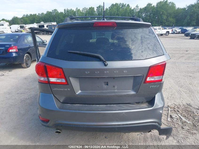 2013 Dodge Journey Sxt/Crew VIN: 3C4PDCCG9DT500342 Lot: 12027624