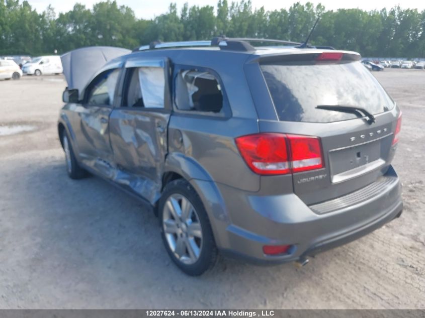 2013 Dodge Journey Sxt/Crew VIN: 3C4PDCCG9DT500342 Lot: 12027624