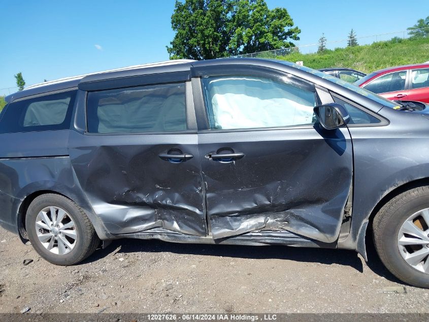 2015 Kia Sedona Lx VIN: KNDMB5C14F6056624 Lot: 12027626