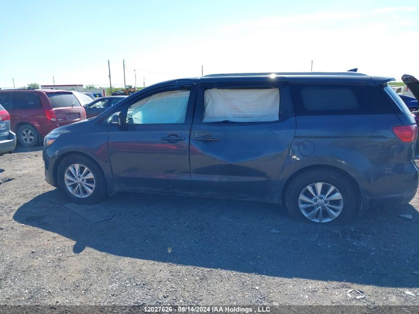 2015 Kia Sedona Lx VIN: KNDMB5C14F6056624 Lot: 12027626