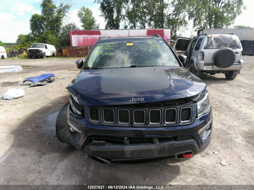 2018 Jeep Compass Trailhawk VIN: 3C4NJDDB3JT417204 Lot: 12027627