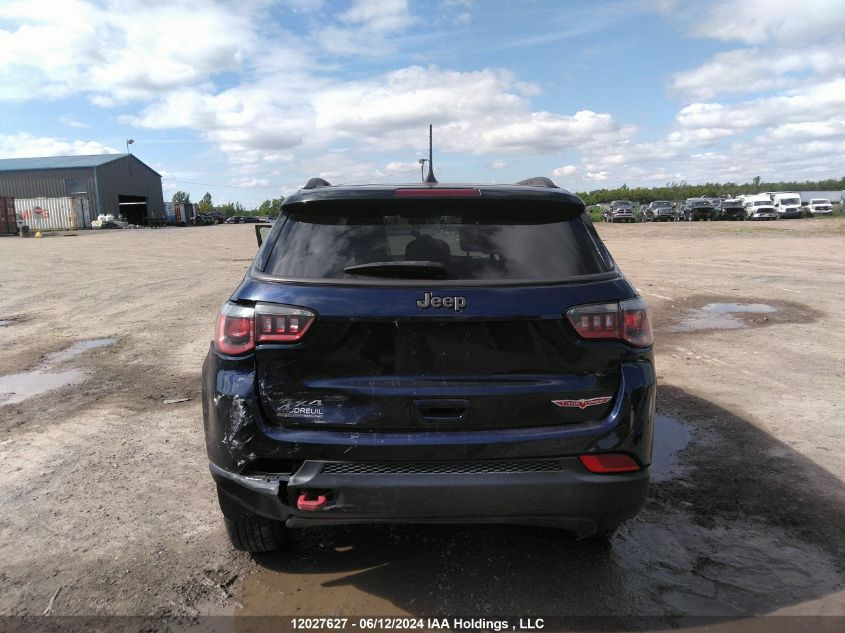 2018 Jeep Compass Trailhawk VIN: 3C4NJDDB3JT417204 Lot: 12027627