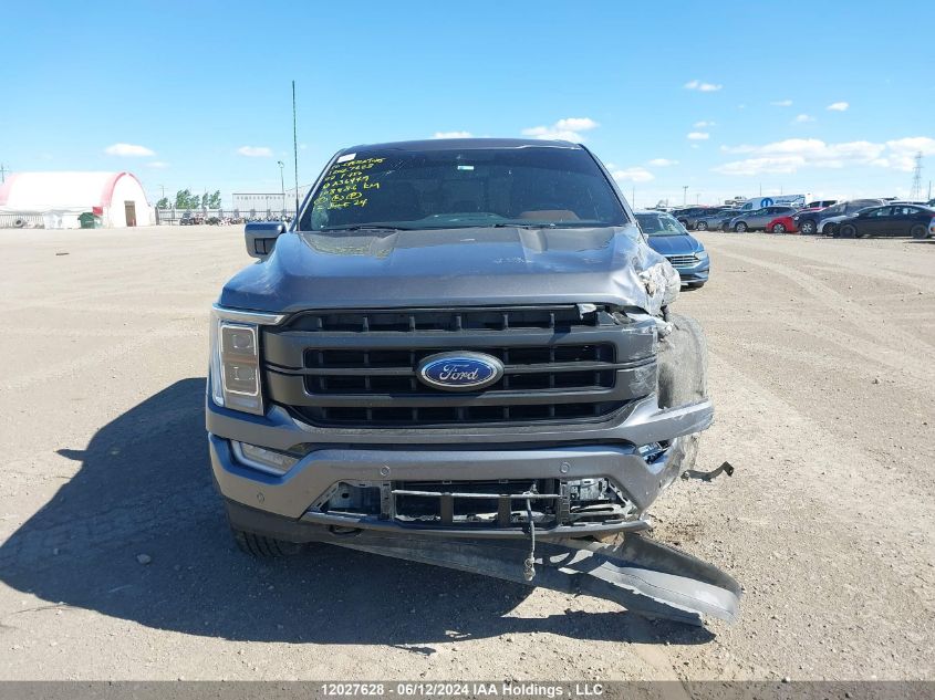 2022 Ford F-150 Lariat VIN: 1FTEW1EP9NFA36449 Lot: 12027628
