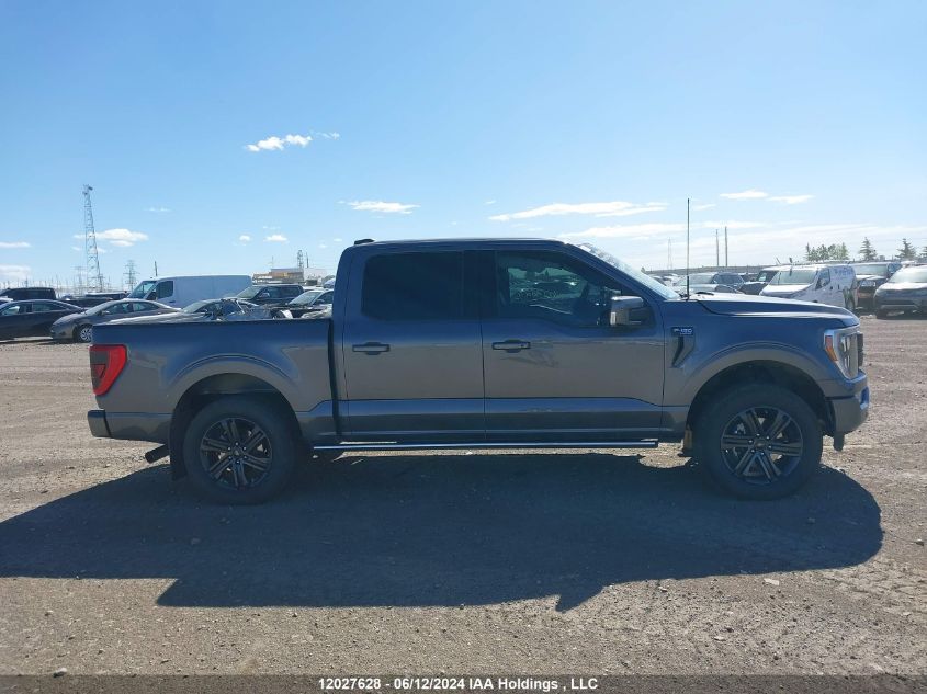 2022 Ford F-150 Lariat VIN: 1FTEW1EP9NFA36449 Lot: 12027628