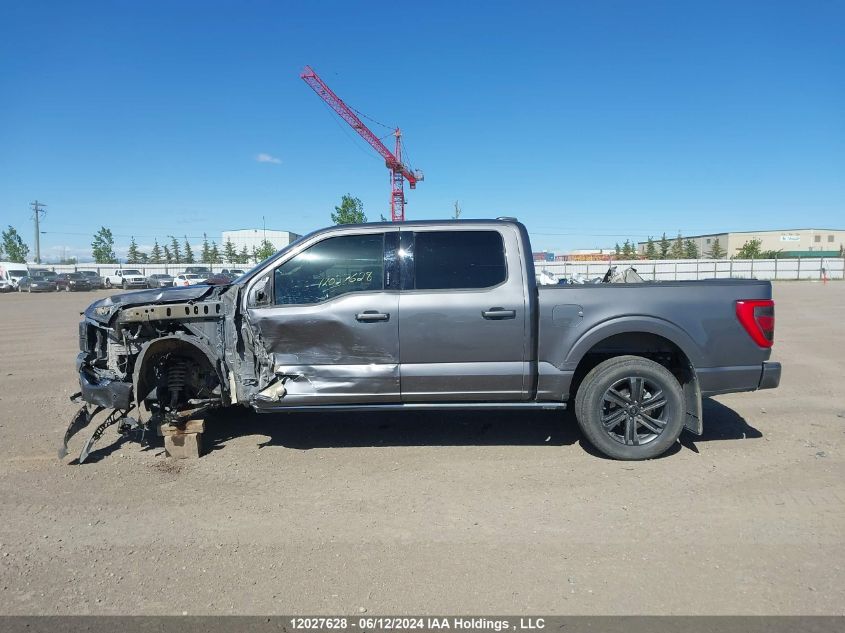 2022 Ford F-150 Lariat VIN: 1FTEW1EP9NFA36449 Lot: 12027628