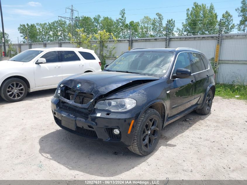 2012 BMW X5 VIN: 5UXZV8C57CL425439 Lot: 12027631