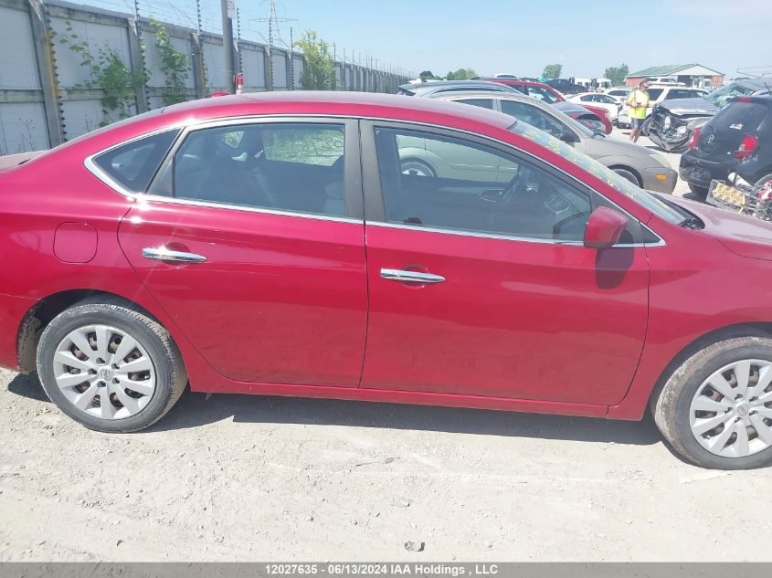 2014 Nissan Sentra VIN: 3N1AB7AP1EL647362 Lot: 12027635