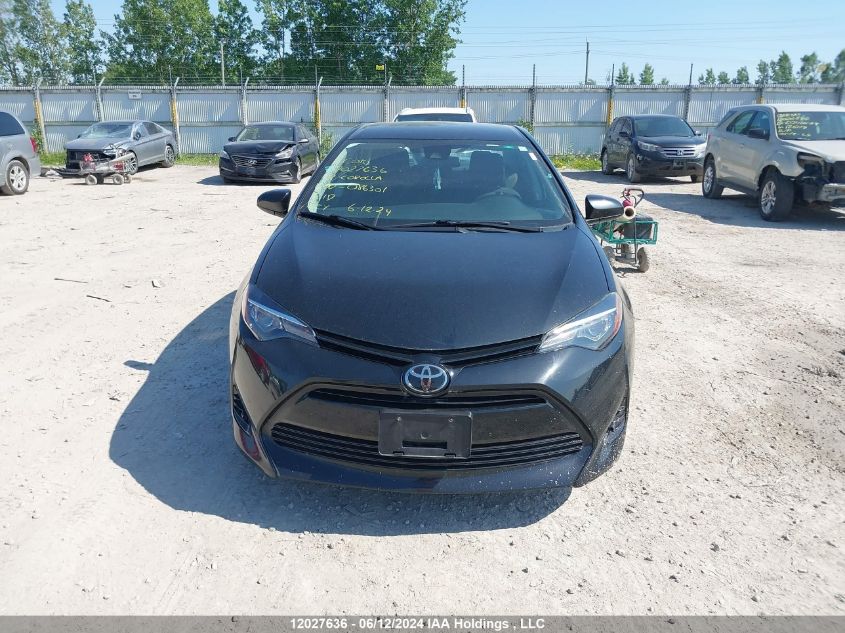 2018 Toyota Corolla Ce/Le/Se VIN: 2T1BURHE1JC086301 Lot: 12027636