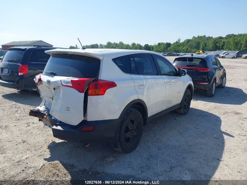 2015 Toyota Rav4 Le VIN: 2T3BFREV2FW331277 Lot: 12027638